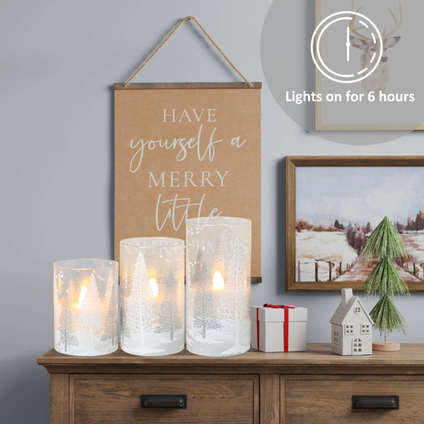 The Holiday Aisle® Unscented Flameless Candle | Wayfair